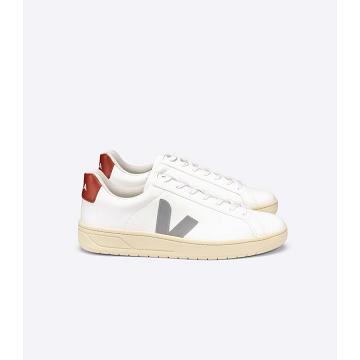 Veja URCA CWL OXFORD-GREY Tenisky Damske White/Red | SK 632TCE